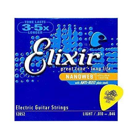 Cuerdas de Guitarra Eléctrica Elixir Cuerdas Guitarra Eléctrica Light-Heavy 010-052
