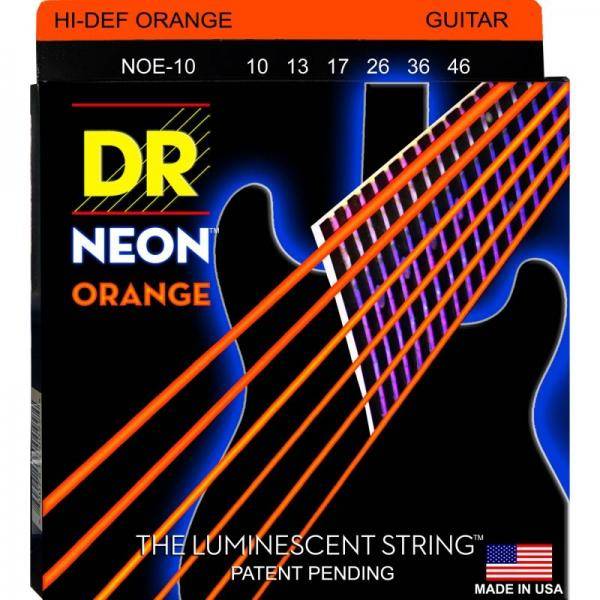 DR Strings Neo Orange 10-46 Cuerdas guitarra eléctrica