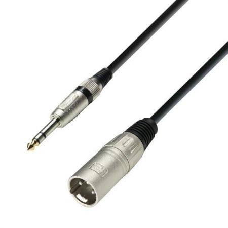 Cables para Micrófonos Adam Hall Cable Micro Xlr Macho A Jack Estéreo