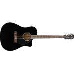 Fender CD60SCE Guitarra Electroacústica Negro