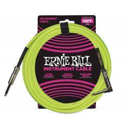 Cables para Instrumentos Ernie Ball 6057 Cable Instrumento 7,62M. Verde