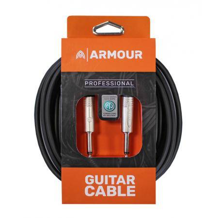Cables de guitarra Armour NGP10 Cable Instrumento Neutrik 3M