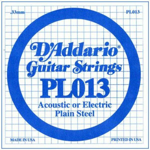 D'Addario PL013 Cuerda Guitarra Eléctrica Y Acústica