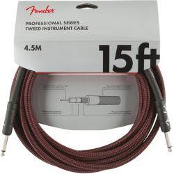 Cables para Instrumentos Fender Pro 4,5M Cable Instrumento Red Twd