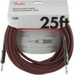 FENDER PRO 7,6M CABLE INSTRUMENTOS RED TWD