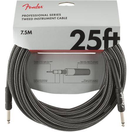 Cables para Instrumentos Fender Pro 7,6M Cable Instrumento Gray Twd