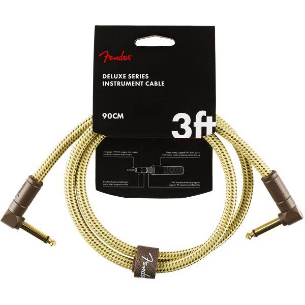 Fender Deluxe 0,90Cm. Cable Instrumento Ang