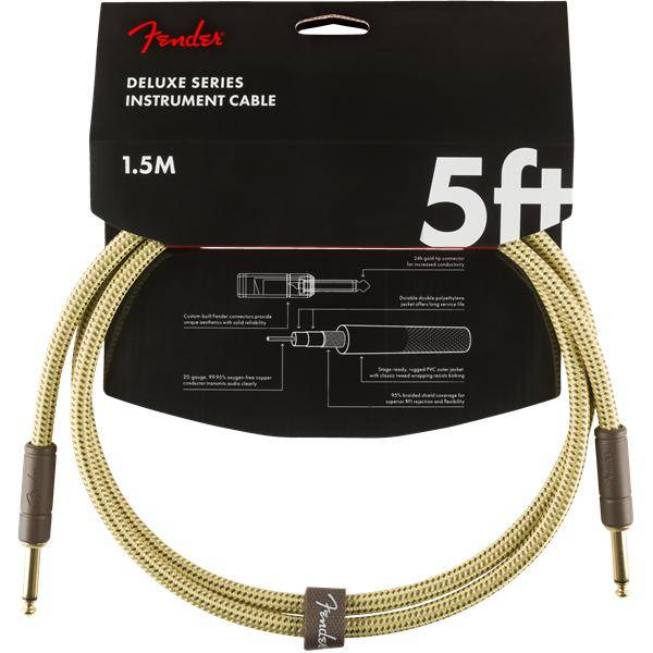 Fender Deluxe 1,5M. Cable Instrumento Twd