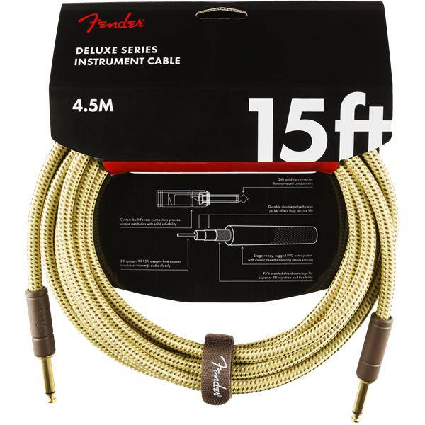 Fender Deluxe 4,5M Cable Instrumento Twd