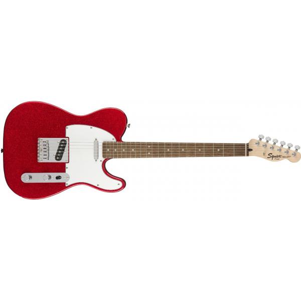 Squier FSR Bullet Telecaster LRL Red Sparkle Guitarra Eléctrica