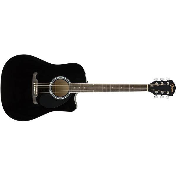 Fender FA125CE Guitarra Dreadnought Black