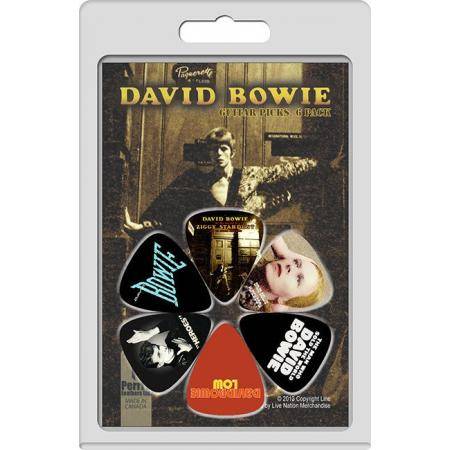 Accesorios de guitarra Perris LPDB1 David Bowie Pack Púas Coleccionables