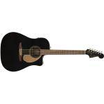 Fender Redondo Player Jetty Guitarra Electroacústica Black