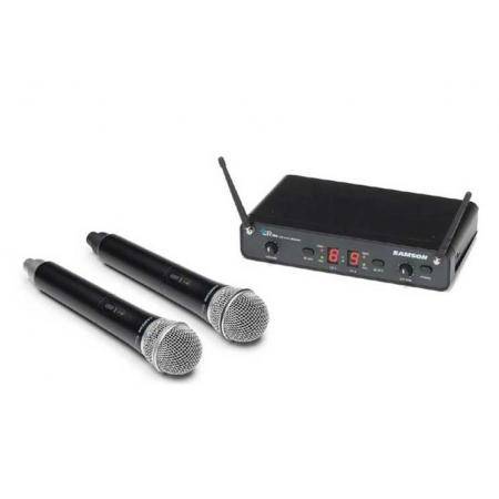 Pro Audio Samson CR288 CL6 Dual CH I Sistema Inalámbrico