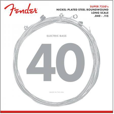 Cuerdas Bajo Fender 7250-5L 40-115 Cuerdas Bajo