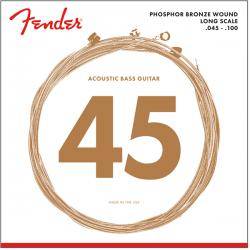 Cuerdas Bajo Fender 8060 45-100 Cuerdas Bajo Acústico