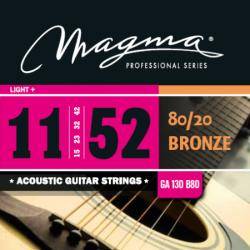 Accesorios Magma GA130P Juego De Cuerdas Guitarra Acústica 11-52