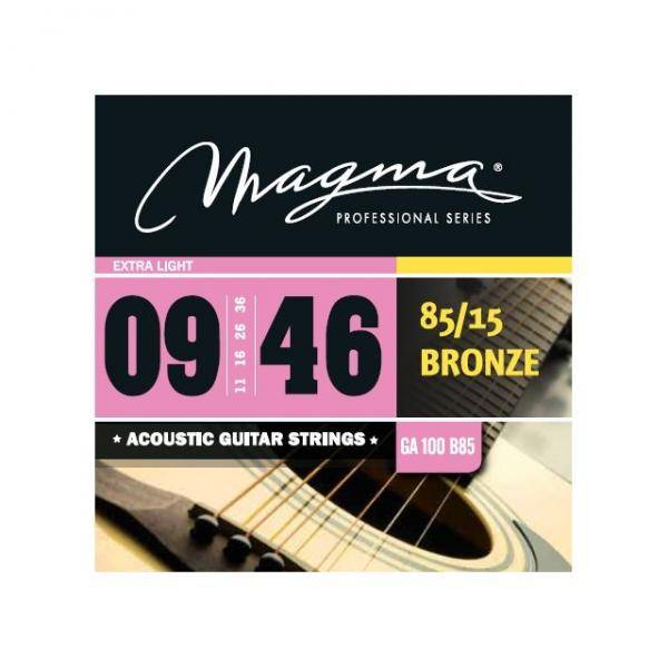Magma GA100B85 Juego De Cuerdas De Guitarra Acústica