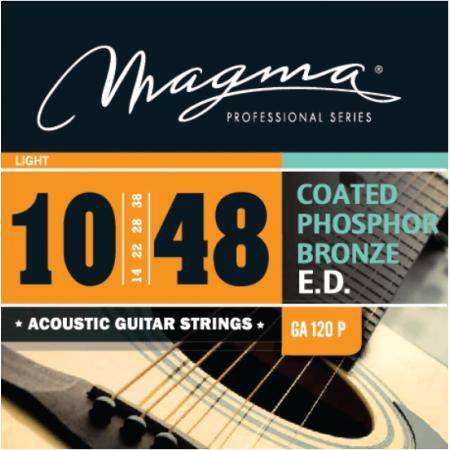 Cuerdas Guitarra Acústica Magma GA120P Juego De Cuerdas De Guitarra Acústica