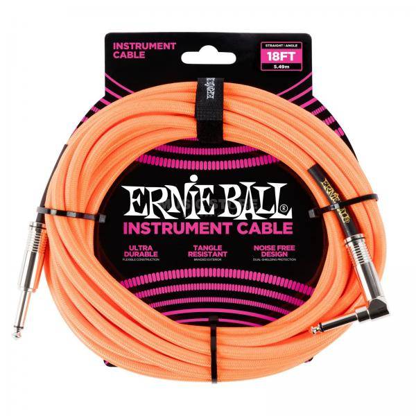 Ernie Ball 6084 Cable Instrumento 5.49M Cado Orang