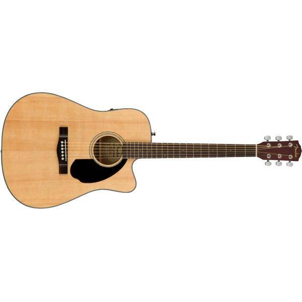 Fender CD60SCE Guitarra Electroacústica Natural