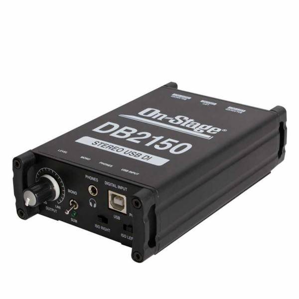 On Stage DB2150 Stereo Usb Direct Box