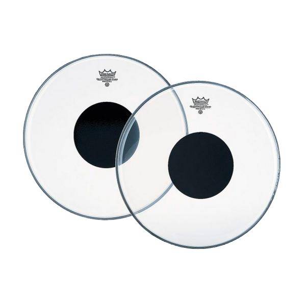 Remo Controlled Sound Clear Black Dot 10" Parche Batería