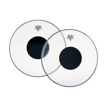 Parches para batería Remo Controlled Sound Clear Black Dot 8" Parche Batería