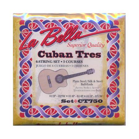Cuerdas de guitarra La Bella CT750  Juego De Cuerdas Tres Cubano