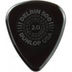 Bolsa 12 Púas Dunlop 450P-200 Prime Grip Delrin 500 2.00mm