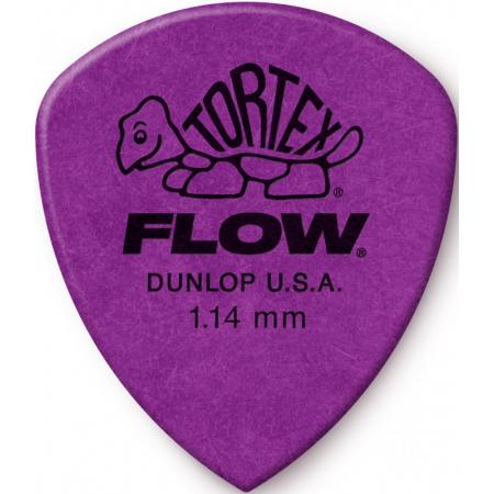 Púas Dunlop 558P114 Tortex Flow 1.14Mm Pack 12 Púas