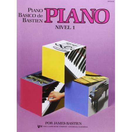 Libros Bastien P. Básico Piano, Nivel 1º