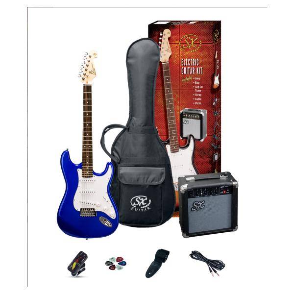 SX SE1 Pack Guitarra Eléctrica Eléctrica Blue