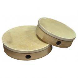 Pequeña percusión Samba Pandero De Piel Sin Tensores 20 Cm