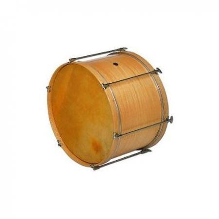 Pequeña percusión Samba Bombo 50X40 Cm Natural Piel 8 Tensores