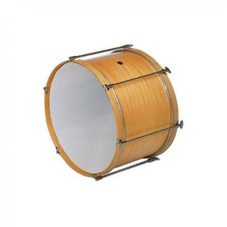 Pequeña percusión Samba Bombo 50X40 Cm Parche Poliéster 8 Tensores