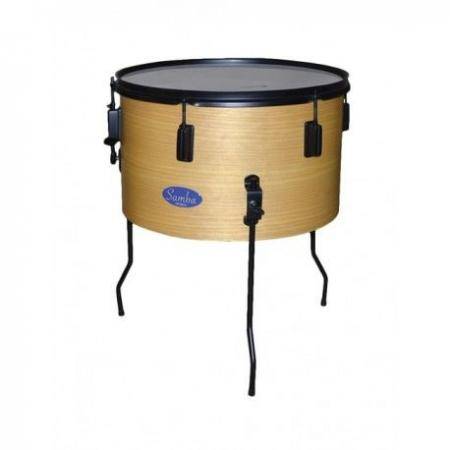 Pequeña percusión Samba Timbal 35X22 Cm Parche Poliéster