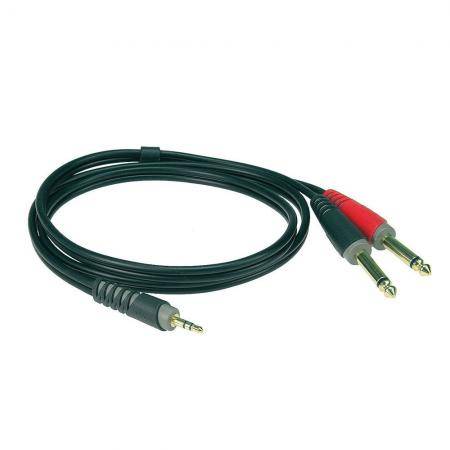 Cables para Instrumentos Klotz AY50300 Cable Grabacion 3,00M Mini Jack 1X2