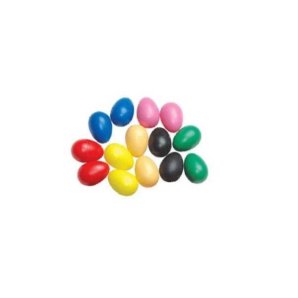 Samba Par Huevos De Plástico Diferentes Colores