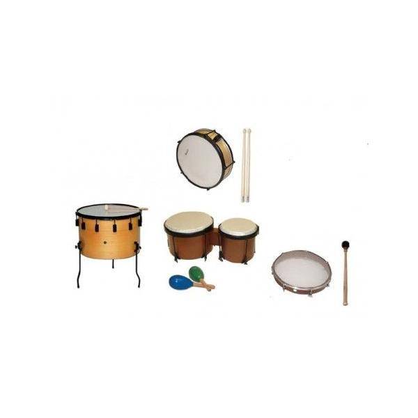 Samba Lote Instrumentos Membrana Baúl Incluido