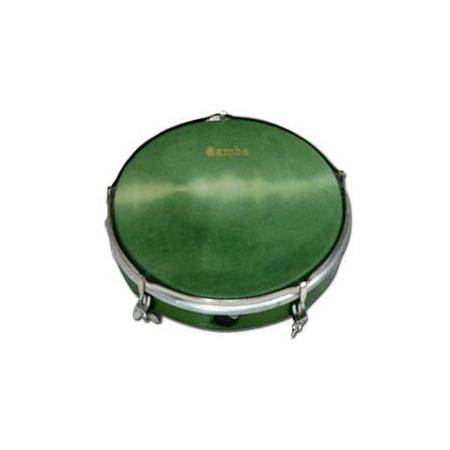 Pequeña percusión Samba Pandero De Piel 20,3Cm/8" Verde