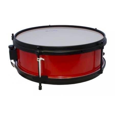 Pequeña percusión Samba Caja Escuela 30,5 Cm/12" Aluminio Rojo