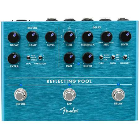 Pedales Fender Reflecting Pool Delay/Reverb Pedal Guitarra