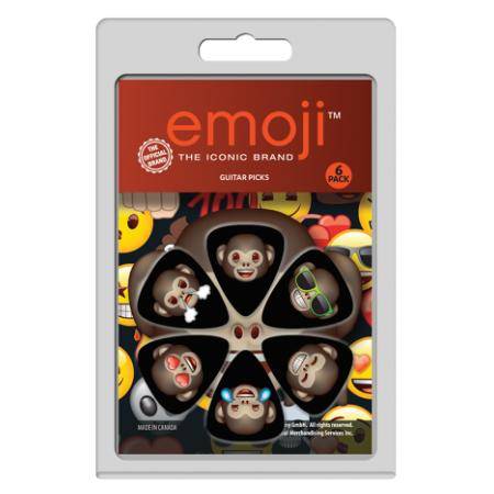 Púas Perri´S  LPEMO7 Pack 6 Púas Emoticonos Monos
