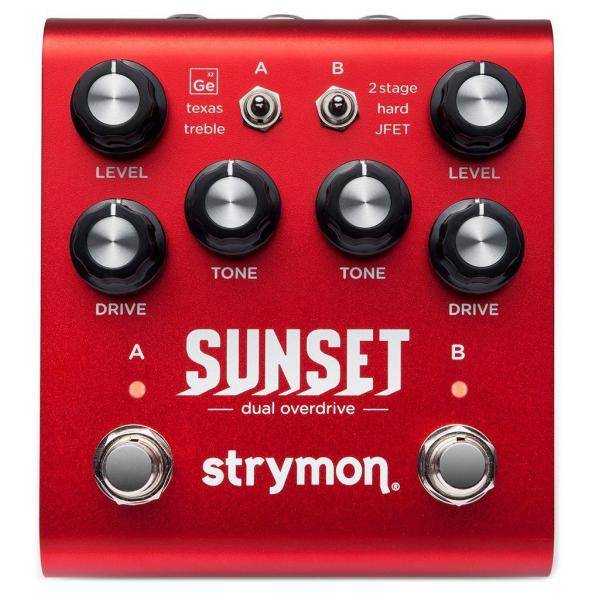 Strymon Sunset Dual Overdrive Pedal Guitarra