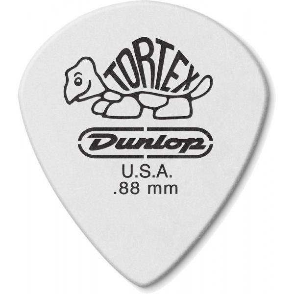 Dunlop Tortex 478P Jazz Iii 0.88 Bolsa 12 Púas White