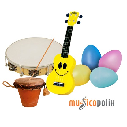 Instrumentos navideños Musicopolix
